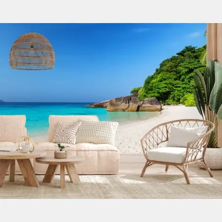 Papier peint paradis tropical des îles Similan – Wallnifity®