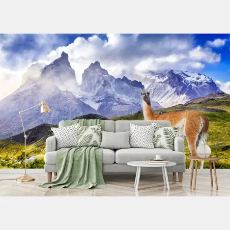 Papier peint paysage sauvage de Torres del Paine – Wallnifity®