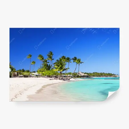 Papier peint évasion tropicale à Cap Cana – Wallnifity®