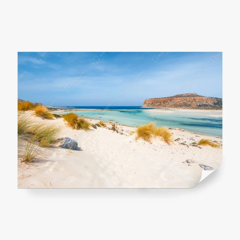 Papier peint lagon turquoise de Balos, Crète – Wallnifity® Papier peint lagon turquoise de Balos, Crète – Wallnifity®