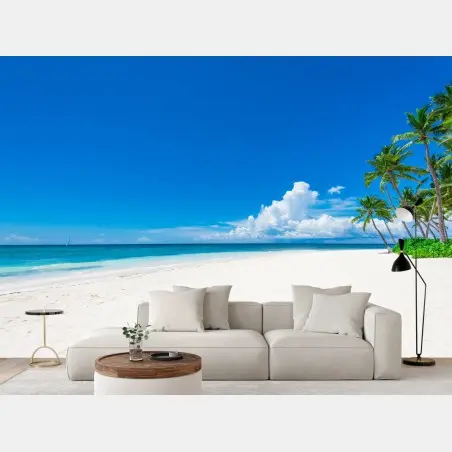 Papier peint paradis tropical plage de rêve – Wallnifity®