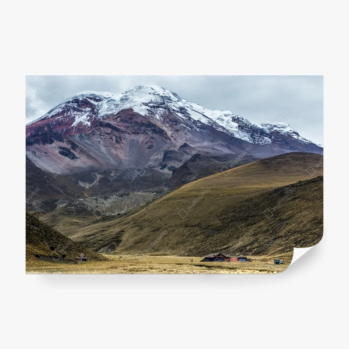 Papier peint l'appel des sommets enneigés – Wallnifity®