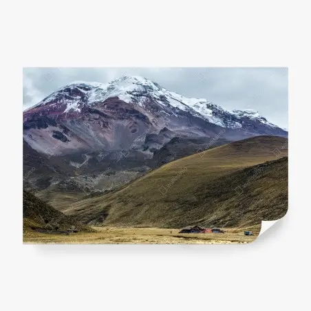 Papier peint l'appel des sommets enneigés – Wallnifity®