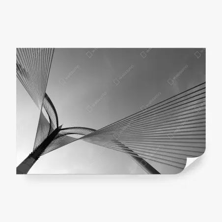 Papier peint mouvement de lignes architecturales – Wallnifity®