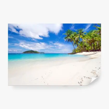 Papier peint rêve de plage tropicale – Wallnifity®