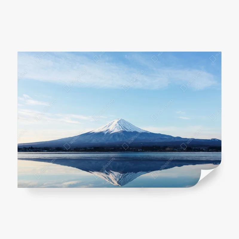 Papier peint reflet majestueux du Mont Fuji – Wallnifity® Papier peint reflet majestueux du Mont Fuji – Wallnifity®