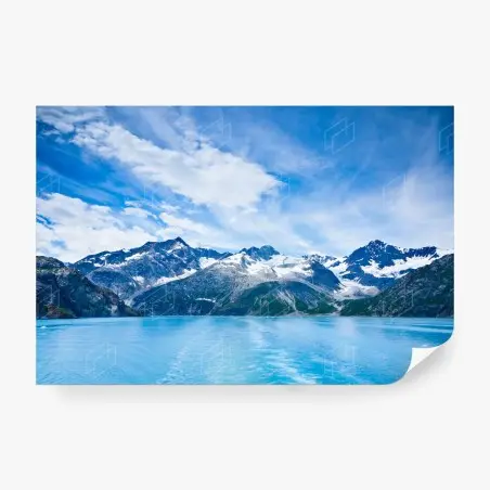 Papier peint calme polaire à Glacier Bay, Alaska – Wallnifity®