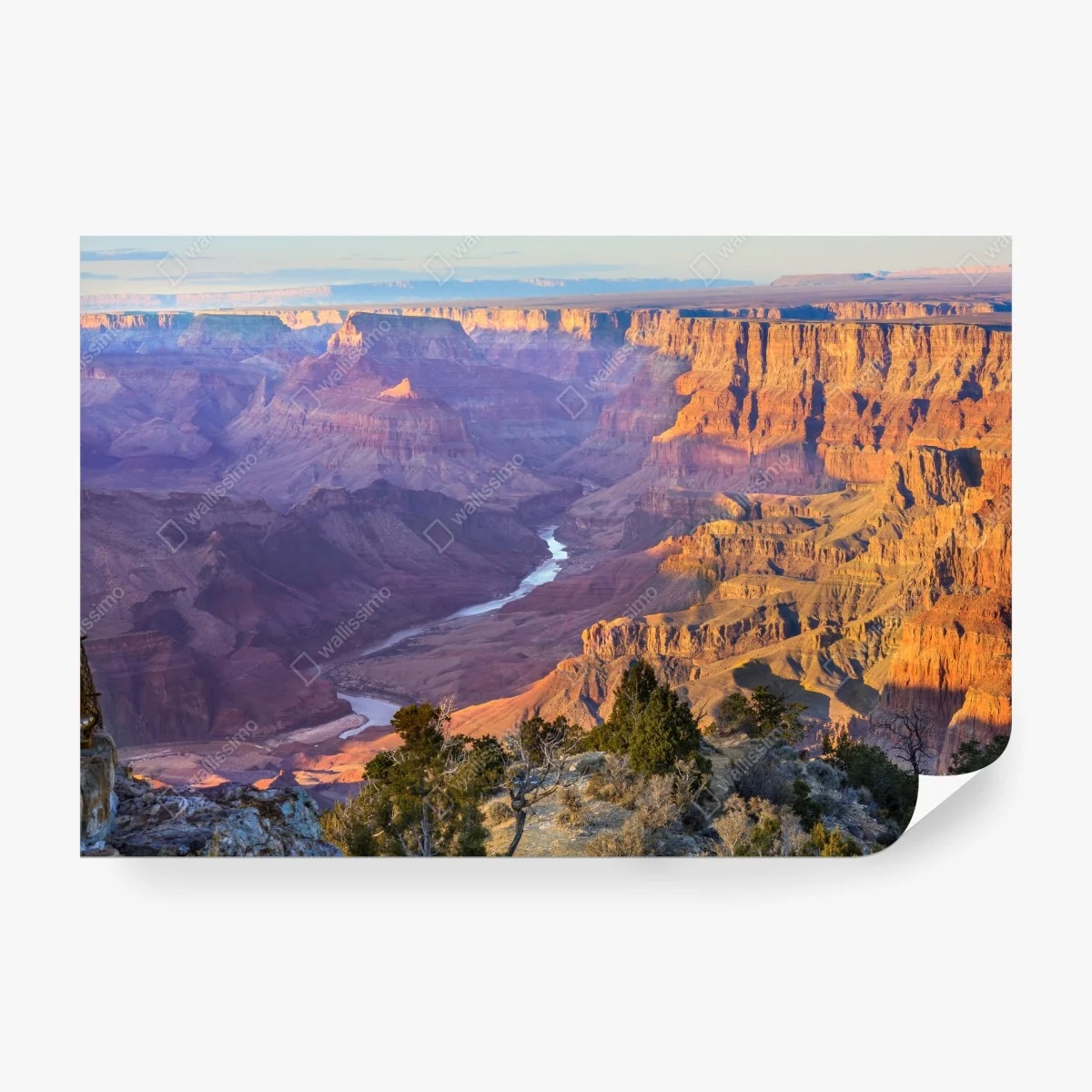 Papier peint crépuscule au Grand Canyon – Wallnifity® Papier peint crépuscule au Grand Canyon – Wallnifity®
