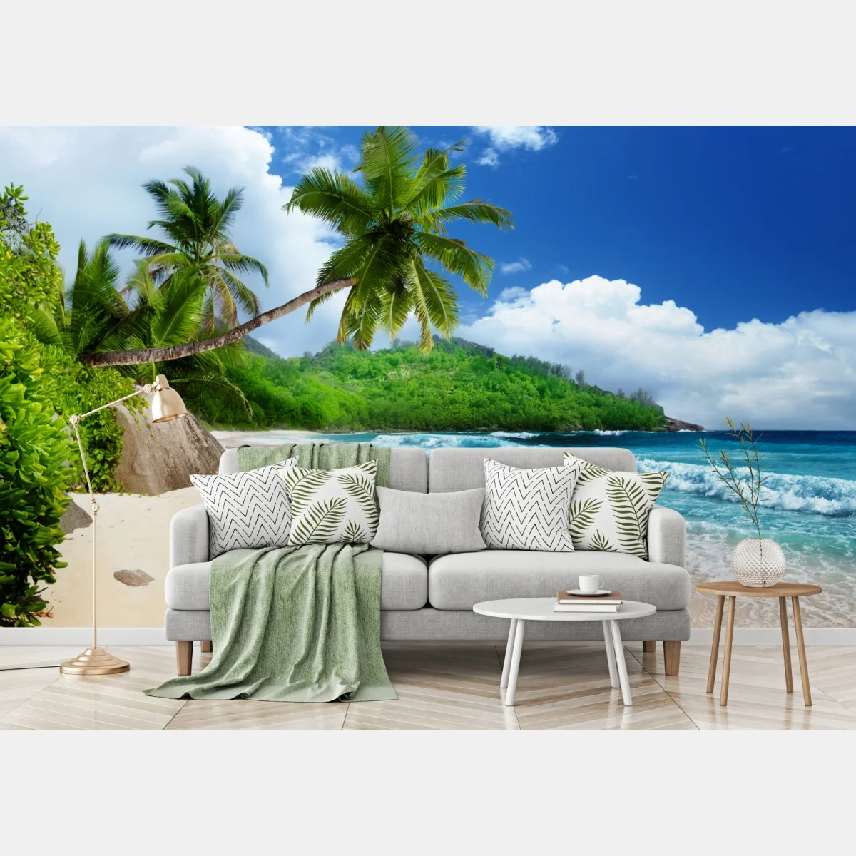 Papier peint évasion tropicale à Mahé, Seychelles – Wallnifity® Papier peint évasion tropicale à Mahé, Seychelles – Wallnifity®