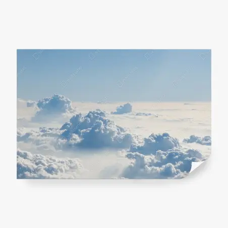 Papier peint océan de nuages lumineux – Wallnifity®