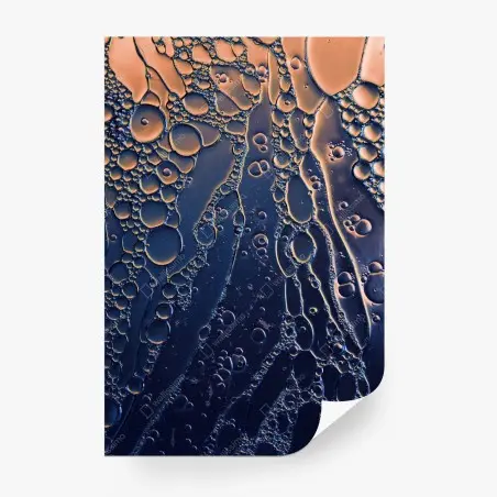 Papier peint harmonie de bulles et de lumière – Wallnifity®