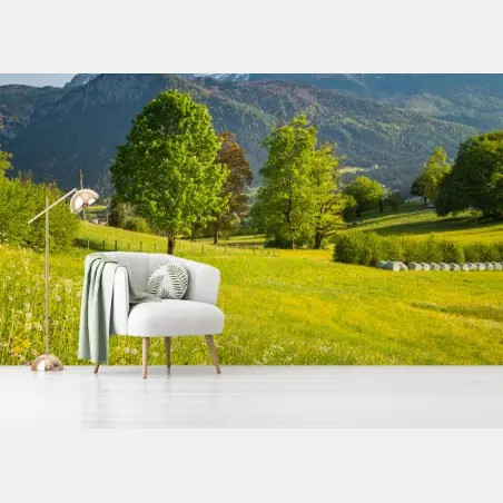 Papier peint évasion alpine printanière – Wallnifity®