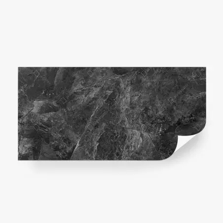 Papier peint marbre sombre à veines détaillées – Wallnifity®