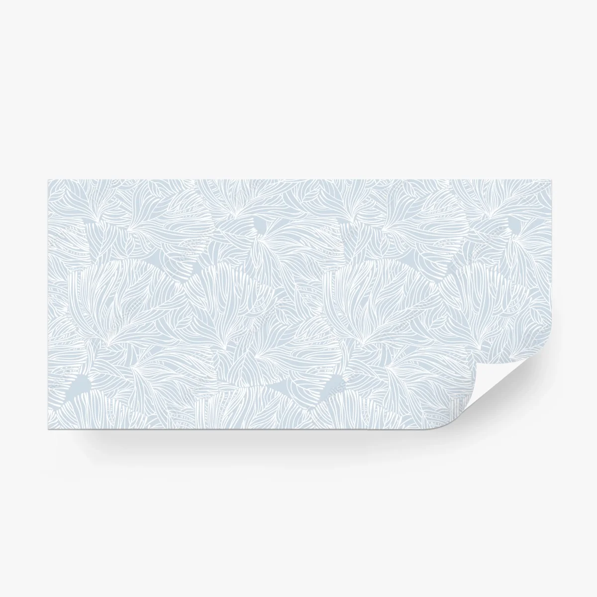 Papier peint motif floral linéaire bleu pastel – Wallnifity® Papier peint motif floral linéaire bleu pastel – Wallnifity®