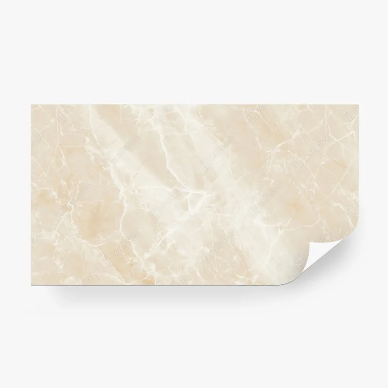 Papier peint marbre beige élégant aux veinures blanches – Wallnifity® Papier peint marbre beige élégant aux veinures blanches – Wallnifity®