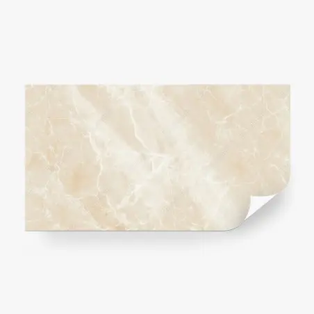 Papier peint marbre beige élégant aux veinures blanches – Wallnifity®