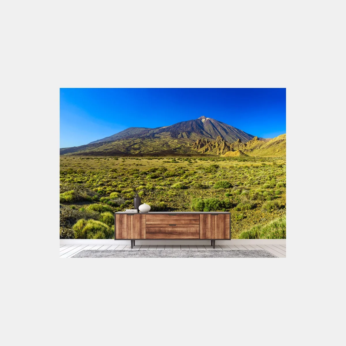Papier peint panorama volcanique du Teide à Ténérife – Wallnifity® Papier peint panorama volcanique du Teide à Ténérife – Wallnifity®