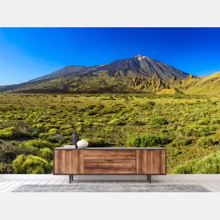 Papier peint panorama volcanique du Teide à Ténérife – Wallnifity®