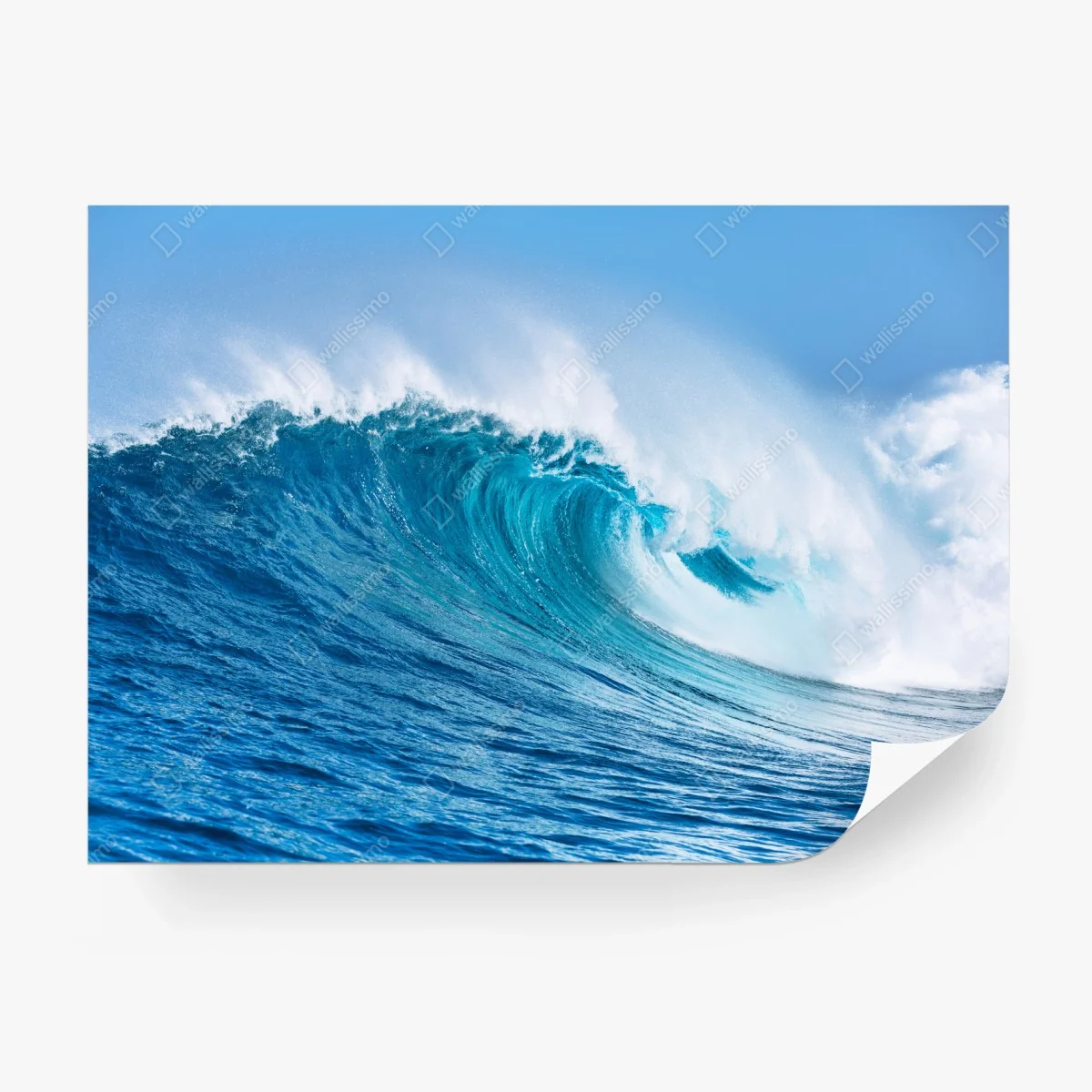 Papier peint vague puissante et lumineuse – Wallnifity® Papier peint vague puissante et lumineuse – Wallnifity®
