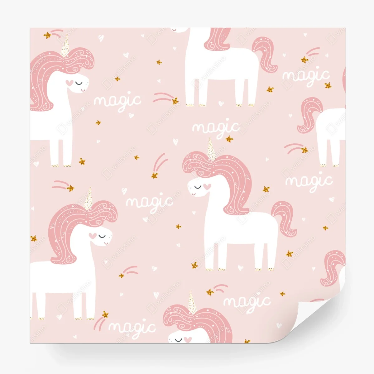 Papier peint rêve de licorne rose – Wallnifity® Papier peint rêve de licorne rose – Wallnifity®