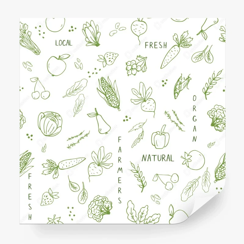 Papier peint motif végétal frais et naturel – Wallnifity® Papier peint motif végétal frais et naturel – Wallnifity®
