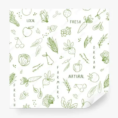 Papier peint motif végétal frais et naturel – Wallnifity®