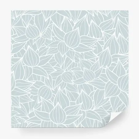 Papier peint motif floral délicat bleu pastel – Wallnifity®