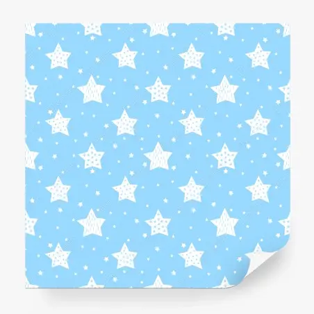 Papier peint étoiles douces pour chambre d'enfant – Wallnifity®