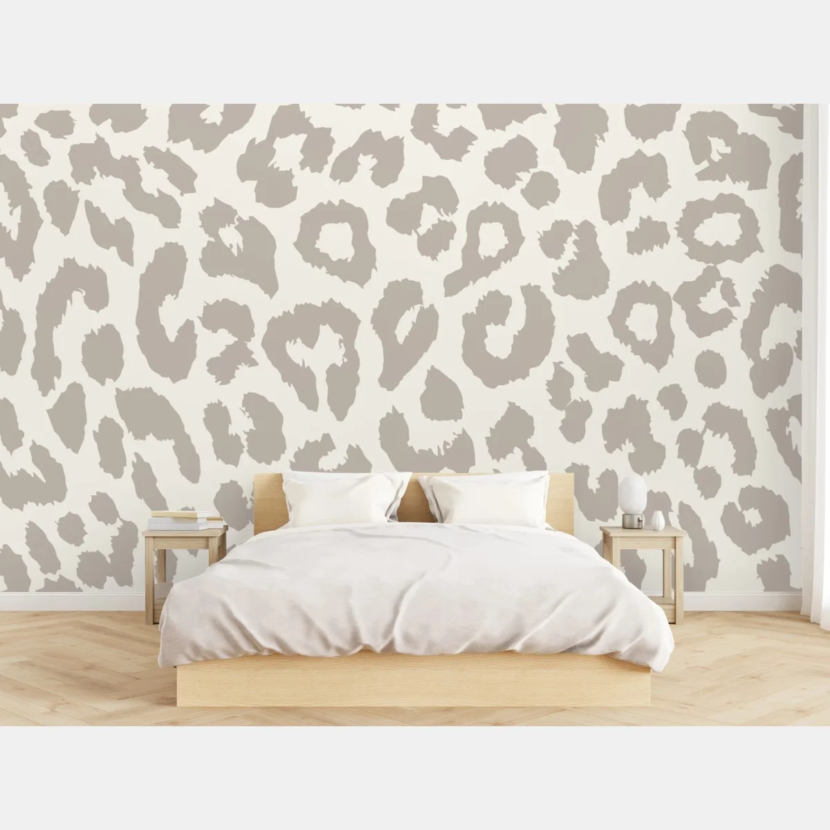Papier peint motif léopard beige élégant pour intérieur – Wallnifity® Papier peint motif léopard beige élégant pour intérieur – Wallnifity®