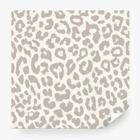 Papier peint motif léopard beige élégant pour intérieur – Wallnifity®
