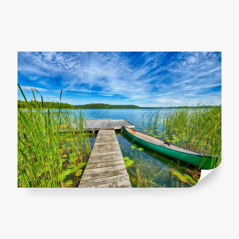 Papier peint escapade au bord du lac en Masurie – Wallnifity® Papier peint escapade au bord du lac en Masurie – Wallnifity®
