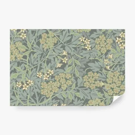 Papier peint motif floral botanique élégant – Wallnifity®