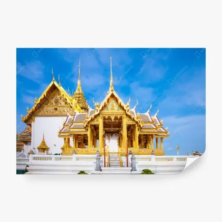 Papier peint splendeur dorée du Grand Palais de Bangkok – Wallnifity®