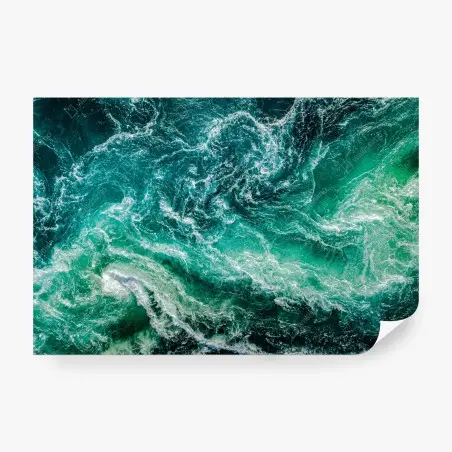 Papier peint tourbillon marin de Saltstraumen – Wallnifity®