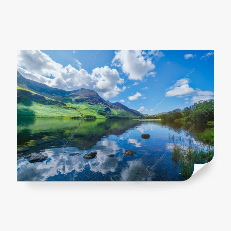 Papier peint reflets sereins du Lake District – Wallnifity®