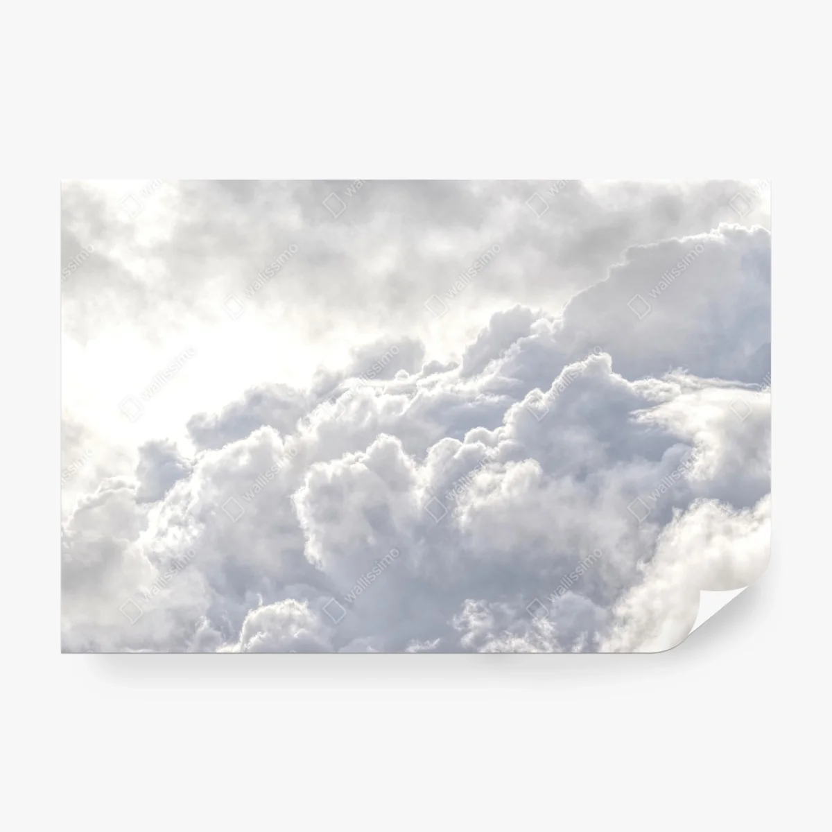 Papier peint paysage céleste de nuages cotonneux – Wallnifity® Papier peint paysage céleste de nuages cotonneux – Wallnifity®
