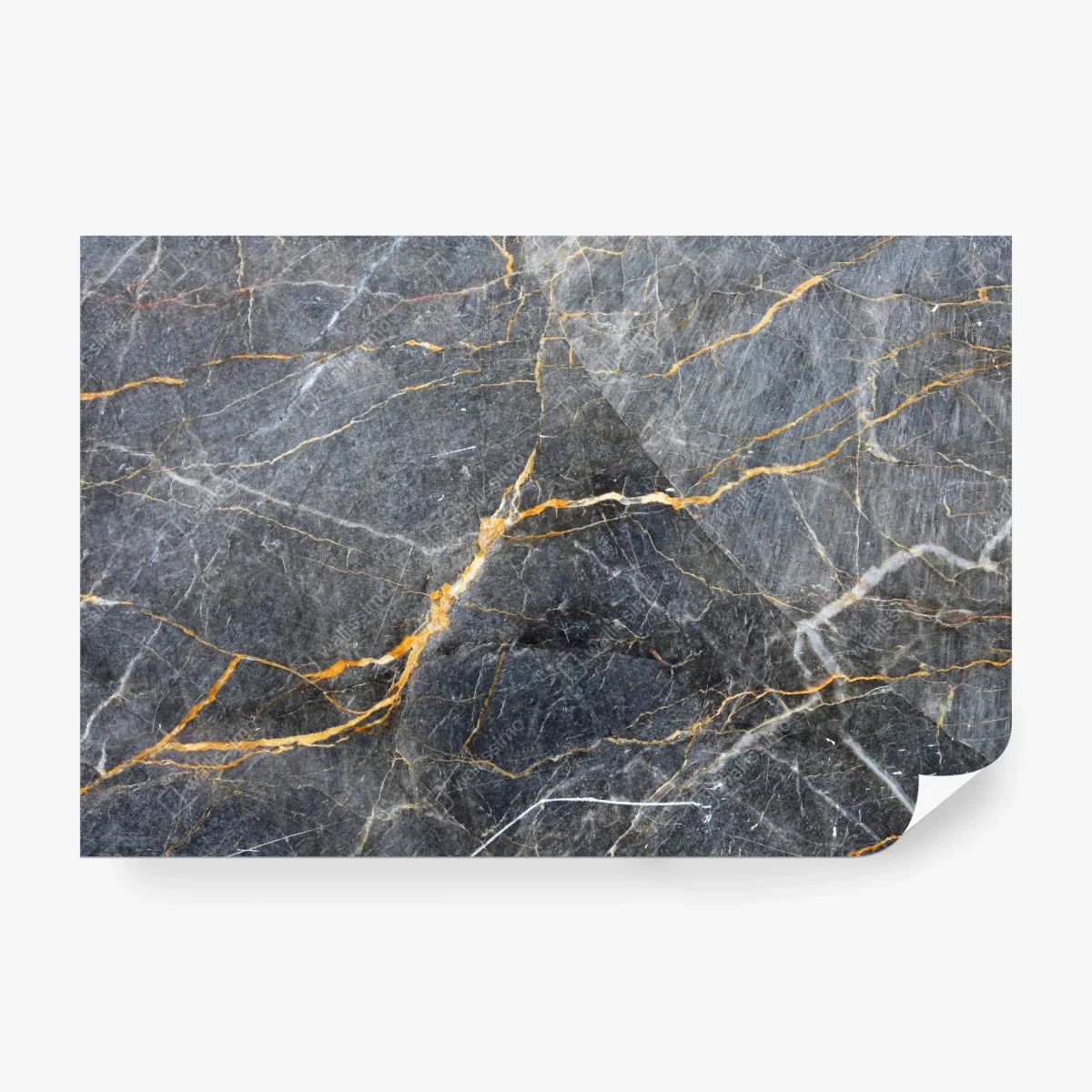Papier peint marbre gris aux veines dorées – Wallnifity® Papier peint marbre gris aux veines dorées – Wallnifity®