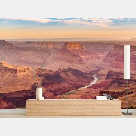 Papier peint vue grandiose du Grand Canyon au coucher du soleil – Wallnifity®