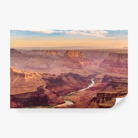 Papier peint vue grandiose du Grand Canyon au coucher du soleil – Wallnifity®