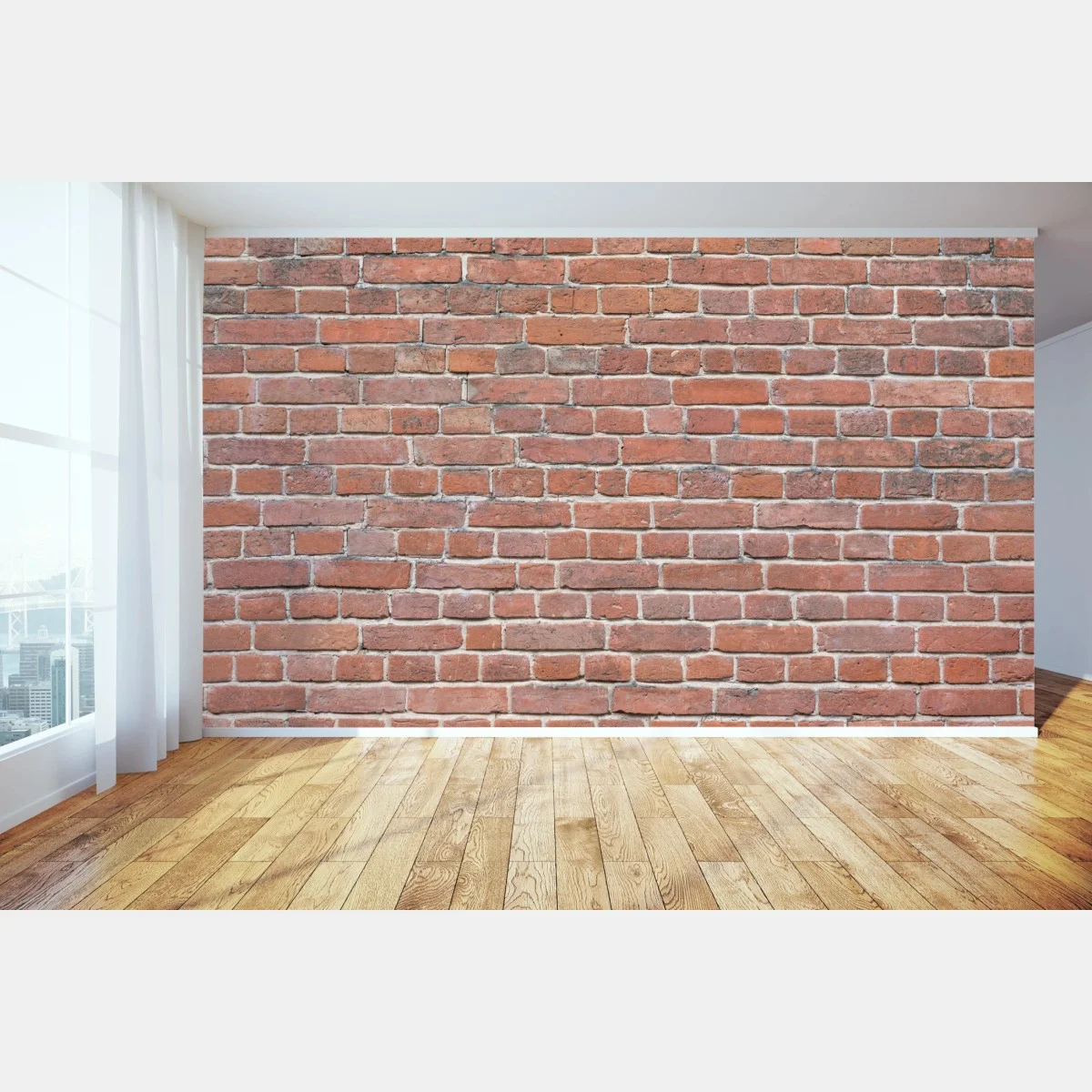 Papier peint mur de briques rouges texturé – Wallnifity® Papier peint mur de briques rouges texturé – Wallnifity®