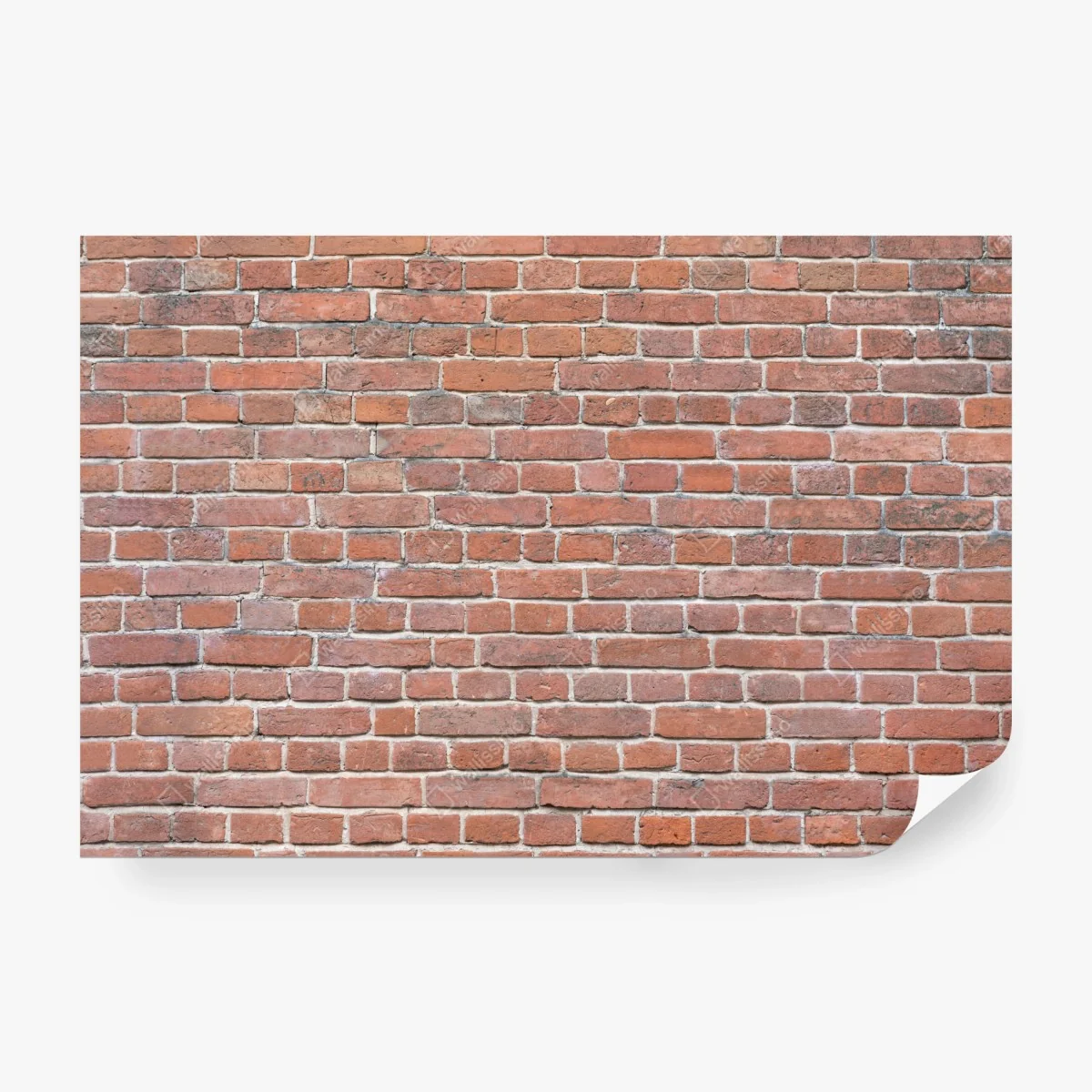 Papier peint mur de briques rouges texturé – Wallnifity® Papier peint mur de briques rouges texturé – Wallnifity®