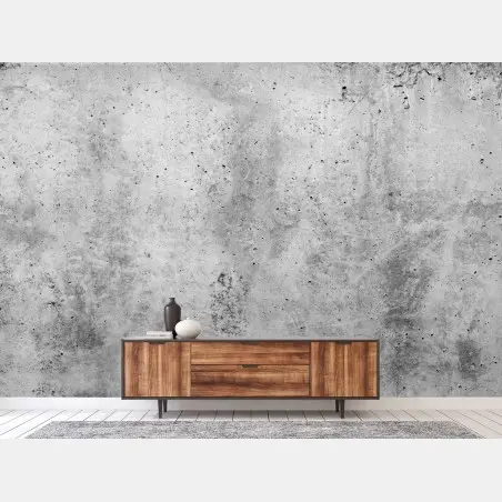 Papier peint texture de mur en béton brut – Wallnifity®