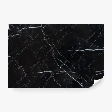 Papier peint marbre marquina noir chic et intemporel – Wallnifity®