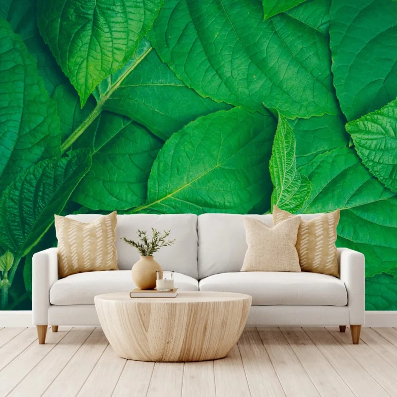 Papier peint feuillage vert luxuriant – Wallnifity® Papier peint feuillage vert luxuriant – Wallnifity®