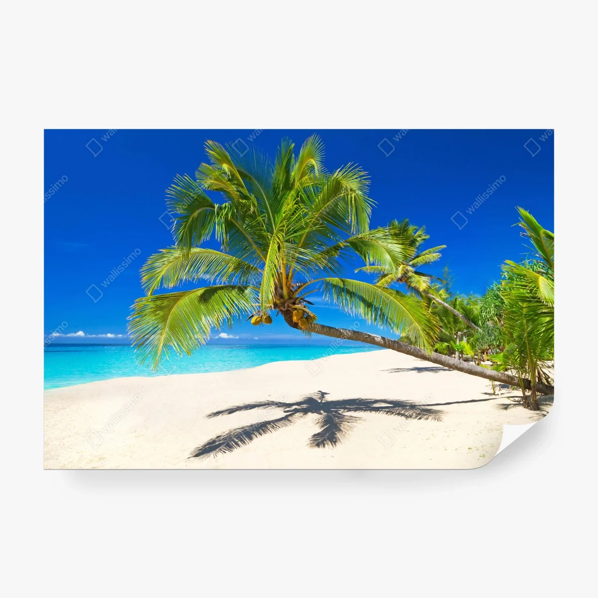 Papier peint plage tropicale sur la mer d'Andaman – Wallnifity® Papier peint plage tropicale sur la mer d'Andaman – Wallnifity®