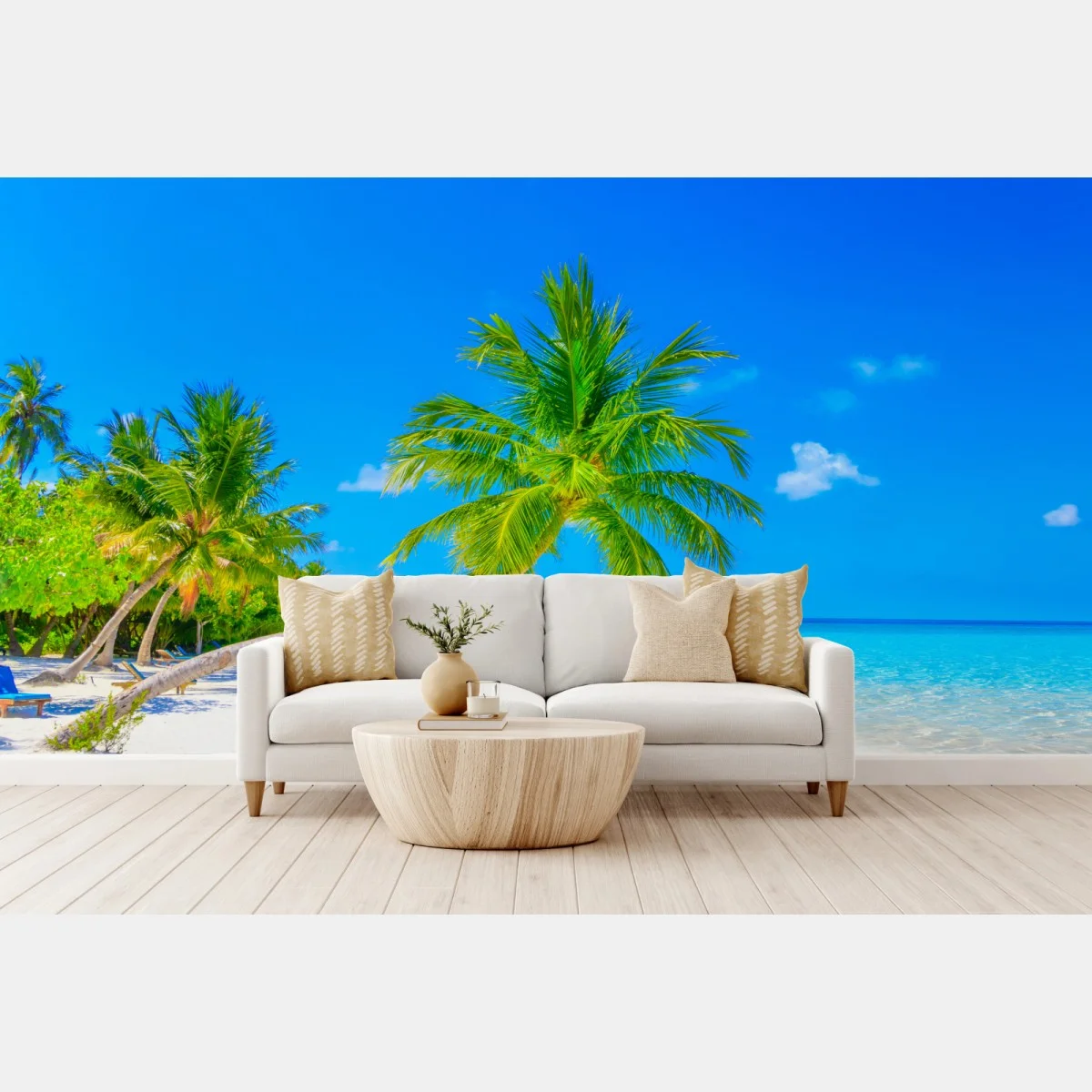 Papier peint évasion tropicale aux Maldives – Wallnifity® Papier peint évasion tropicale aux Maldives – Wallnifity®