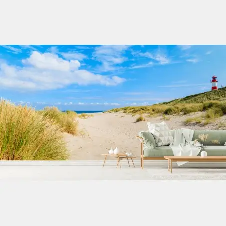 Papier peint brise marine à Ellenbogen, île de Sylt – Wallnifity®