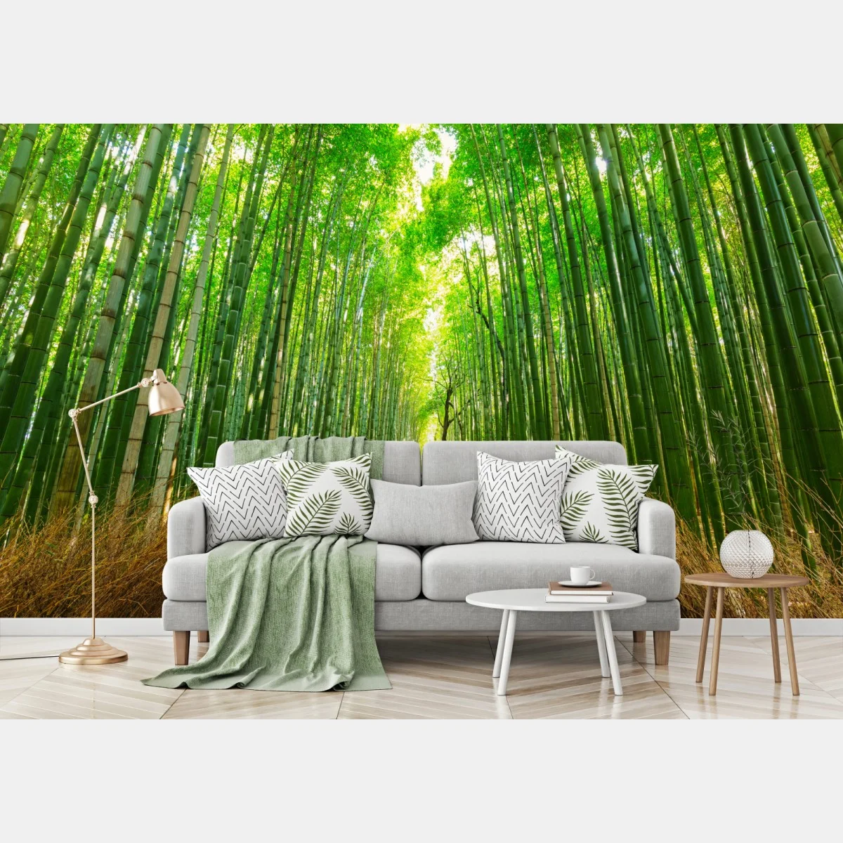 Papier peint allée de bambous d'Arashiyama, Kyoto – Wallnifity® Papier peint allée de bambous d'Arashiyama, Kyoto – Wallnifity®