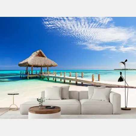 Papier peint escapade paradisiaque à Cap Cana – Wallnifity®