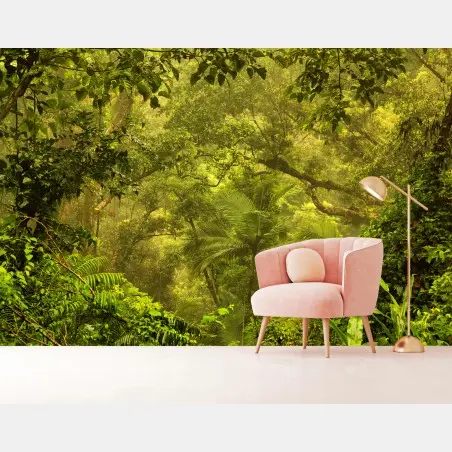 Papier peint canopée verdoyante de Cairns – Wallnifity®